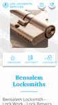 Mobile Screenshot of bensalemlocksmiths.com